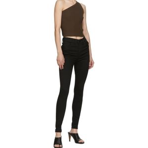 Levi's Black 720 High Rise Super Skinny Jeans